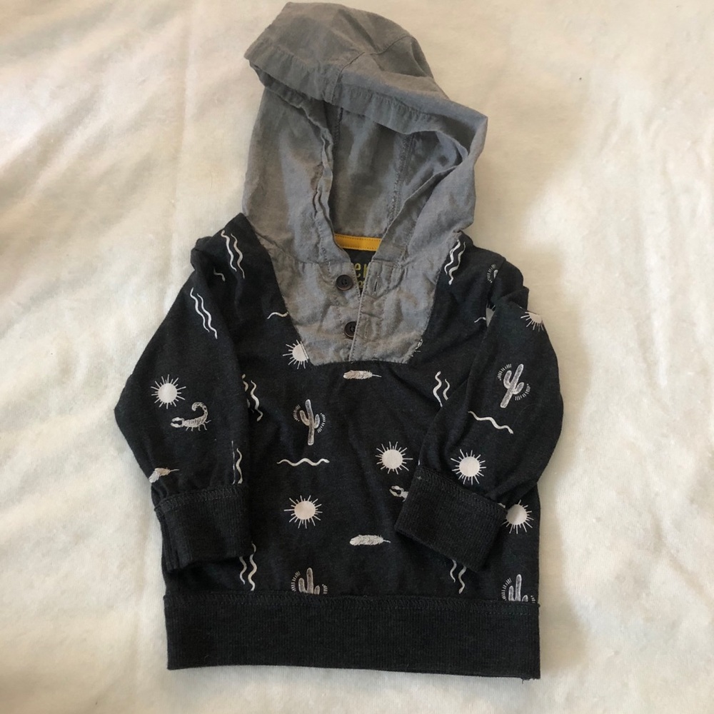 12M Boys Cactus Hoodie